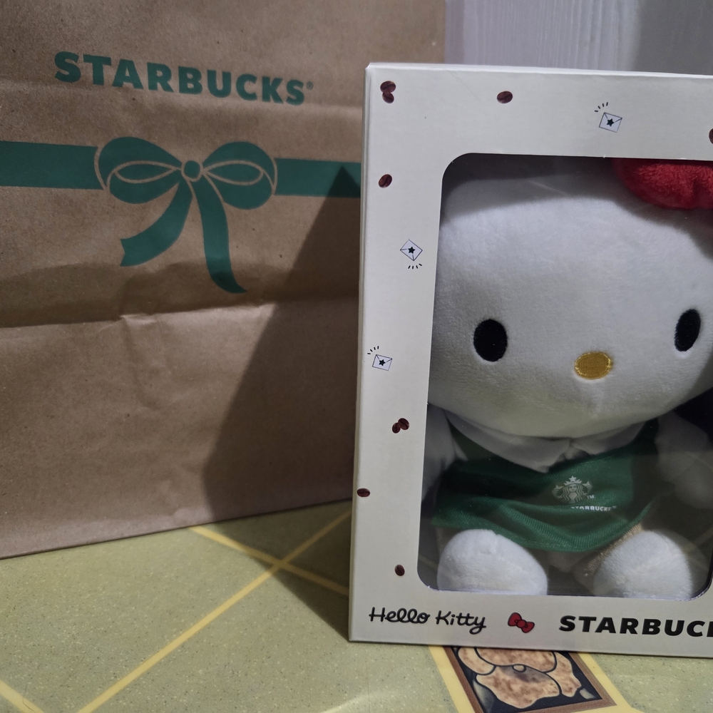 Starbucks Hello Kitty Plush